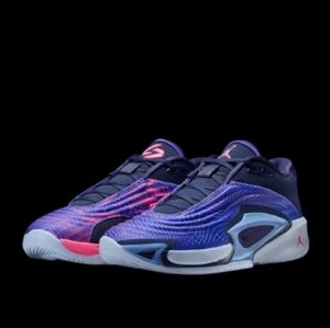 Jordan Luka 3 Purple Comet Mens Size 12 Purple Navy Hot Punch